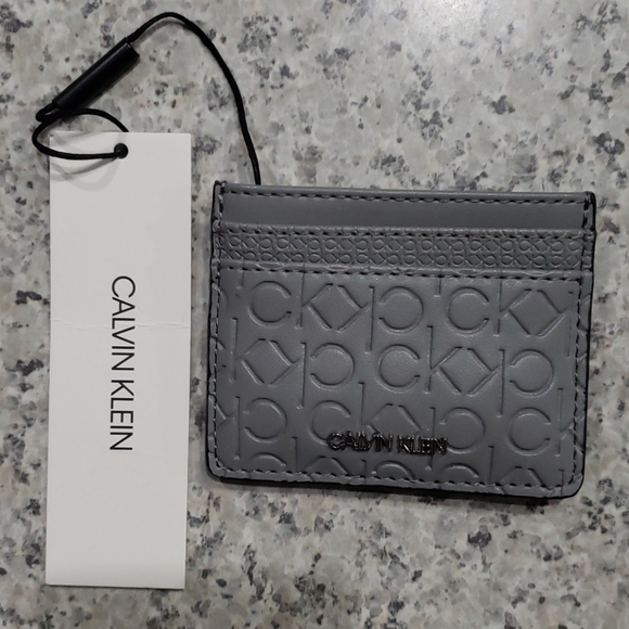 dividend Dood in de wereld deken Calvin Klein | Accessories | Calvin Klein Card Holder | Poshmark